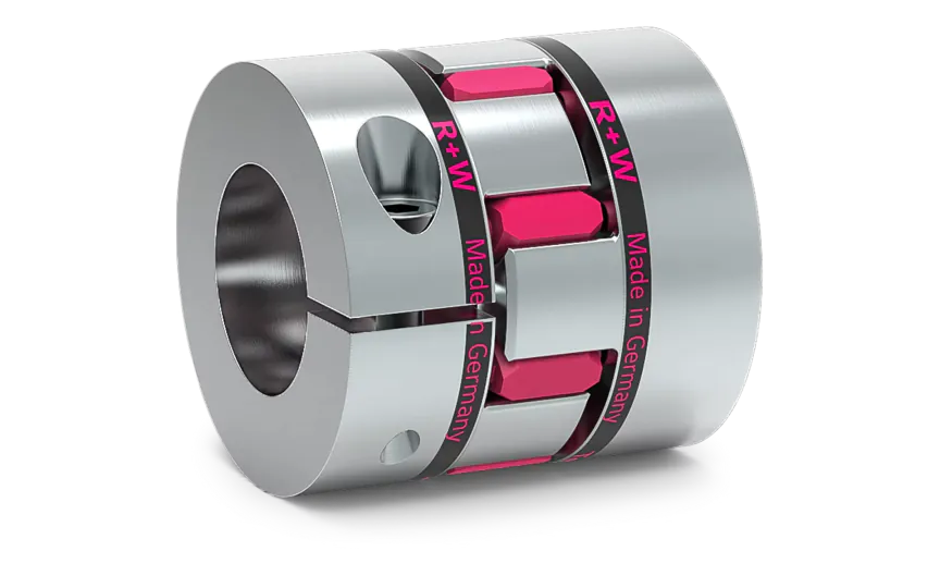 R+W EKL 60 A 19 19 elastomer coupling, aluminium and TPU