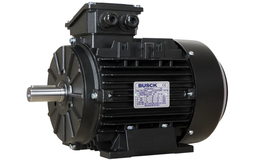 Busck AC motor T3A112M-6B3, 2,2kW, 965RPM, B3, 230/400, 50 Hz, Aluminium