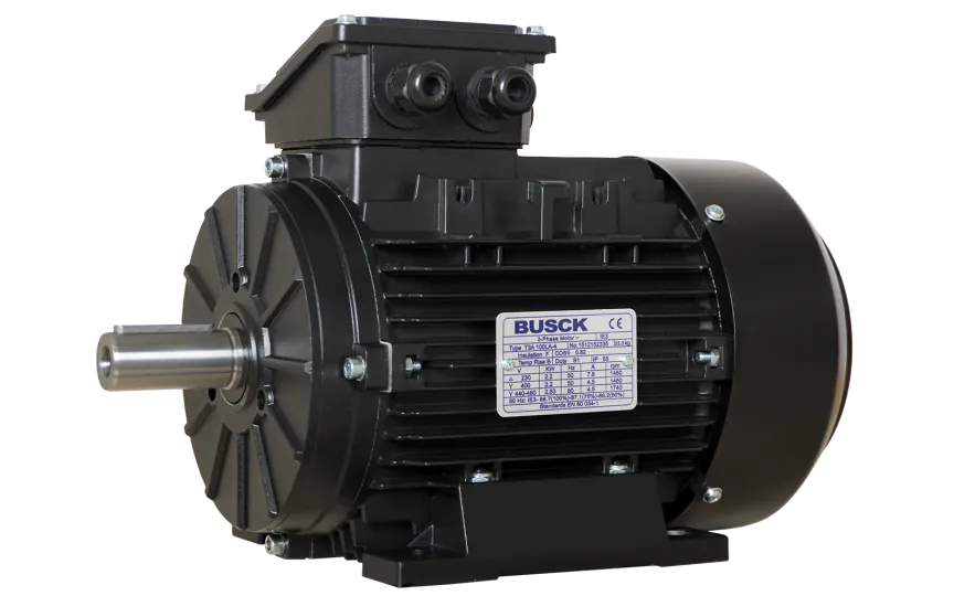 Busck AC motor T3A100LA-4B3, 2.2kW, 1450RPM, 230/400V, 50Hz, aluminium
