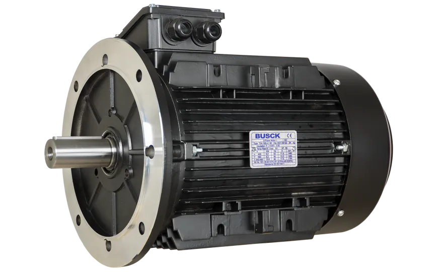 Busck AC motor T3A132M-4B52, 7.5kW, 1460RPM, 230/400V, 50Hz, aluminium