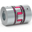 R+W EK1 300 B 25 25 elastomer coupling, aluminium and TPU