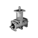 Poggi Kegelradgetriebe 4002, R1:1, D1/2, Ø8h7, Dreiweg, Aluminium