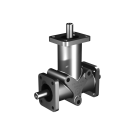 Poggi Kegelradgetriebe 5002, R1:1, D1/2, Ø8f7, Dreiweg, Edelstahl