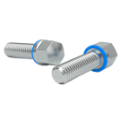 Hygienisch Schraube HB M8 L50 Ø15, Edelstahl