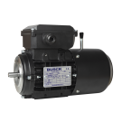 Busck AC brake motor T2AB63B-6, 0.12kW, 850RPM, 230/400V, 50Hz, aluminium